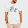 Chinese Dragon Illustration, Tricou Barbati (Unisex)