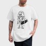 Skeleton With Skateboard Skate Skull, Tricou Barbati (Unisex)
