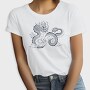 Chinese Dragon Illustration, Tricou Femei