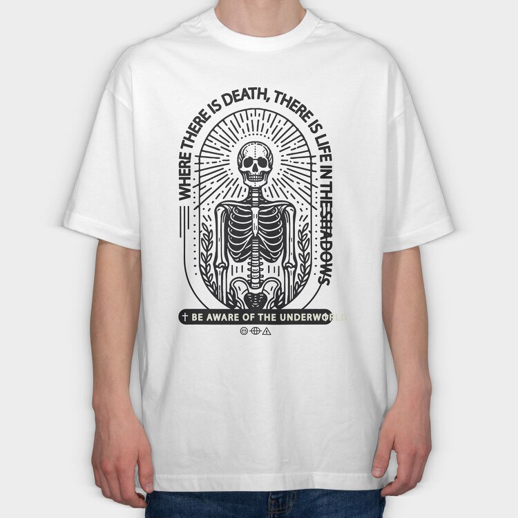 Life Shadows, Tricou Oversize Barbati (Unisex)