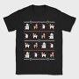 Christmas Characters Sweater Ugly Animals, Tricou Barbati (Unisex)
