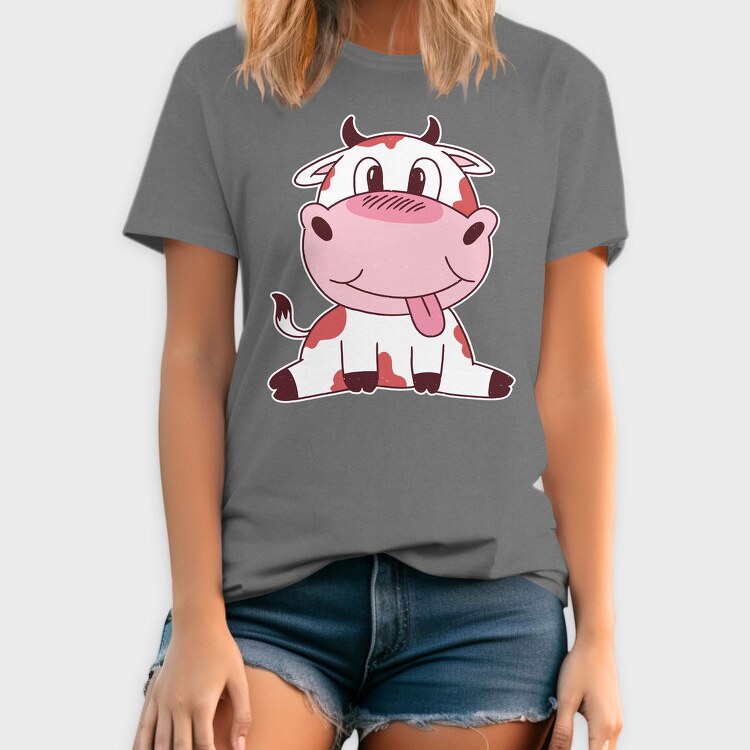 Cute Baby Cow, Tricou Barbati (Unisex)