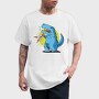 T Rex Megaphone Loud, Tricou Barbati (Unisex)