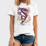 Chinese Dragon With Flames, Tricou Barbati (Unisex)