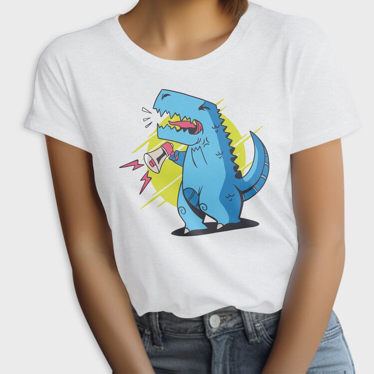 T Rex Megaphone Loud, Tricou Femei