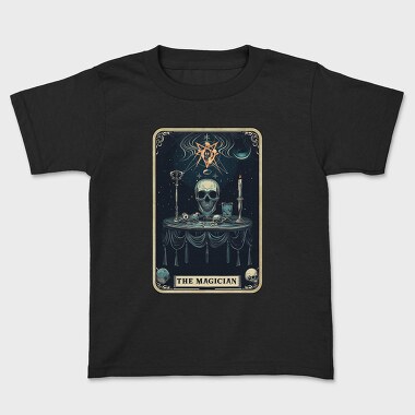 Vintage Mystical Skeleton, Tricou Copii