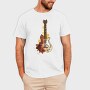 Watercolor Guitar, Tricou Barbati (Unisex)