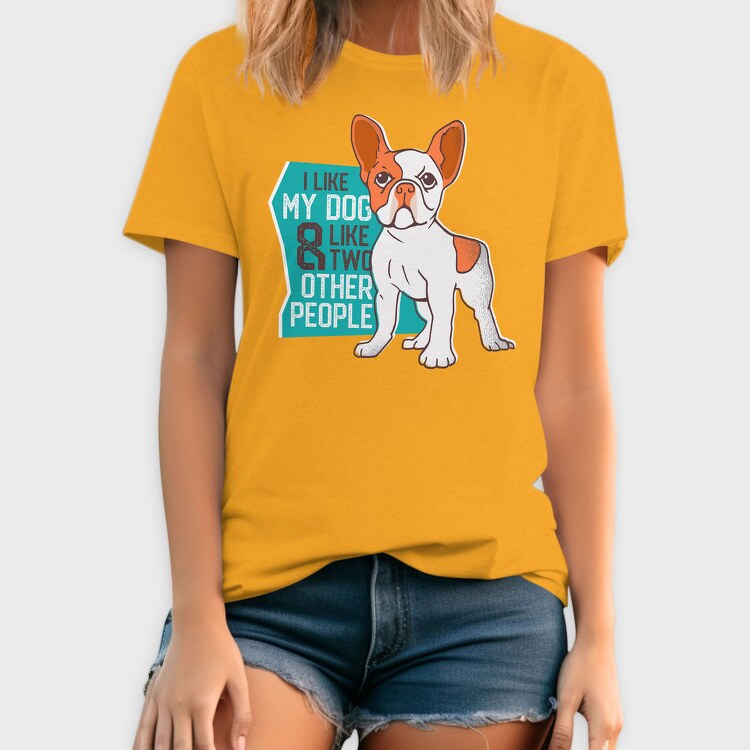 I Love My Dog, Tricou Barbati (Unisex)