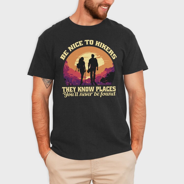 Funny Hiker Quote Hiking, Tricou Barbati (Unisex)