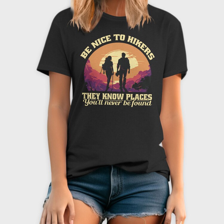 Funny Hiker Quote Hiking, Tricou Barbati (Unisex)