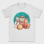 Christmas Fox Santa Xmas, Tricou Barbati (Unisex)