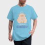 Funny Holy Sheep, Tricou Barbati (Unisex)