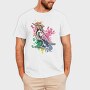 Watercolor Kingfisher European, Tricou Barbati (Unisex)
