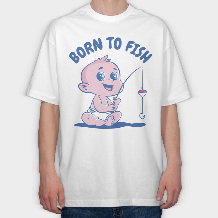 Baby Fisherman, Tricou Oversize Barbati (Unisex)
