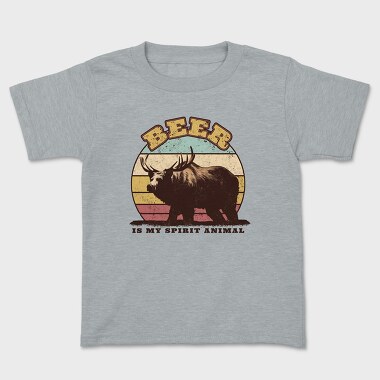 Beer Spirit Animal, Tricou Copii