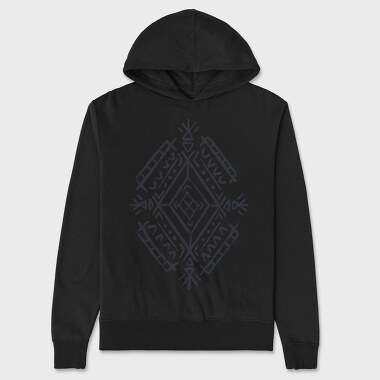 Berber Motif Mofit, Hanorac Oversize Barbati (Unisex)