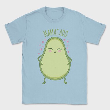 Cute Avocado Mom Mamacado Pt, Tricou Barbati (Unisex)