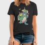 T Rex With Magic Wand Dino Fairy, Tricou Barbati (Unisex)