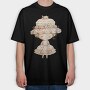 Vintage Pink Girls, Tricou Oversize Barbati (Unisex)