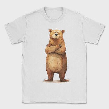 Watercolor Bear Wise, Tricou Barbati (Unisex)