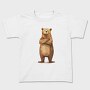 Watercolor Bear Wise, Tricou Copii