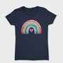 Watercolor Boho Rainbow, Tricou Femei