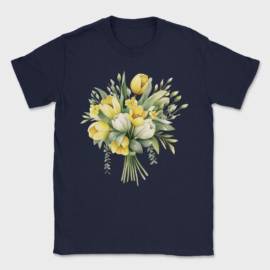 Watercolor Bouquet Bright, Tricou Barbati (Unisex)