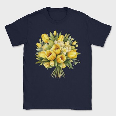 Watercolor Bouquet, Tricou Barbati (Unisex)