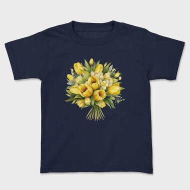 Watercolor Bouquet, Tricou Copii