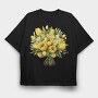 Watercolor Bouquet, Tricou Oversize Barbati (Unisex)