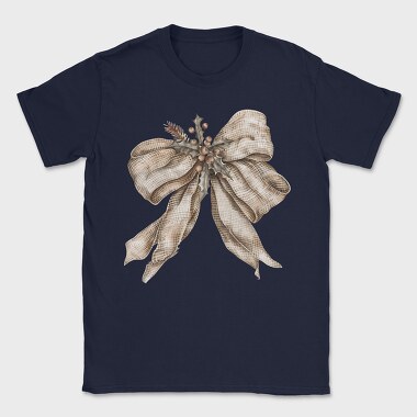 Watercolor Bow Holly, Tricou Barbati (Unisex)