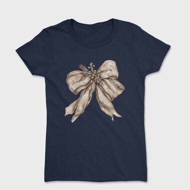 Watercolor Bow Holly, Tricou Femei