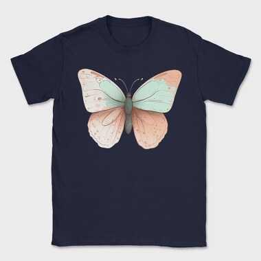 Watercolor Butterfly Clips, Tricou Barbati (Unisex)