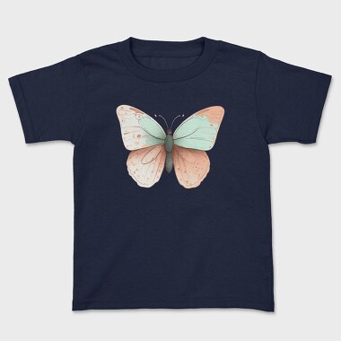 Watercolor Butterfly Clips, Tricou Copii