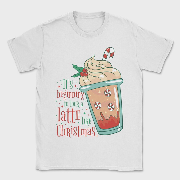 Christmas Latte, Tricou Barbati (Unisex)