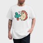 Cute Cactus And Hedgehog, Tricou Barbati (Unisex)