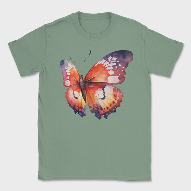 Watercolor Butterfly, Tricou Barbati (Unisex)