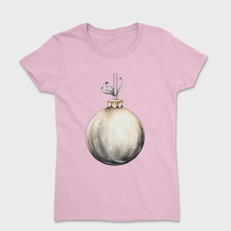 Watercolor Christmas Ball, Tricou Femei