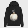 Watercolor Christmas Ball, Hanorac Oversize Barbati (Unisex)