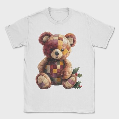 Watercolor Christmas Bear, Tricou Barbati (Unisex)