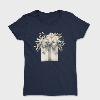 Watercolor Christmas Bouquet, Tricou Femei