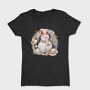 Watercolor Christmas Circle, Tricou Femei