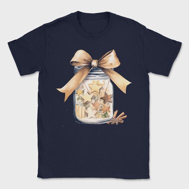 Watercolor Christmas Jar, Tricou Barbati (Unisex)