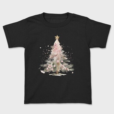 Watercolor Christmas Magic, Tricou Copii