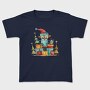 Watercolor Christmas Monster, Tricou Copii