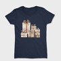 Watercolor Christmas Presents, Tricou Femei
