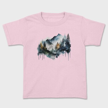 Watercolor Climber Club, Tricou Copii