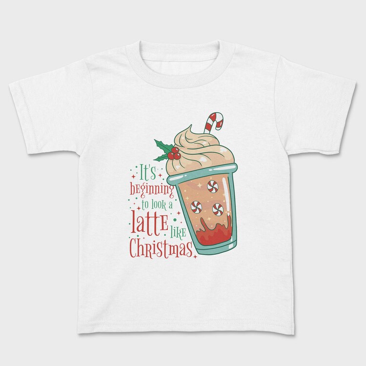 Christmas Latte, Tricou Copii