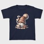 Watercolor Coffee Gnome, Tricou Copii