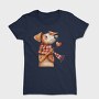 Watercolor Dog Love, Tricou Femei